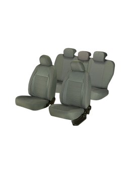 huse scaune auto compatibile AUDI A3 (8L) 1996-2003 - Culoare: gri