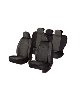huse scaune auto compatibile AUDI A3 (8L) 1996-2003 - Culoare: negru