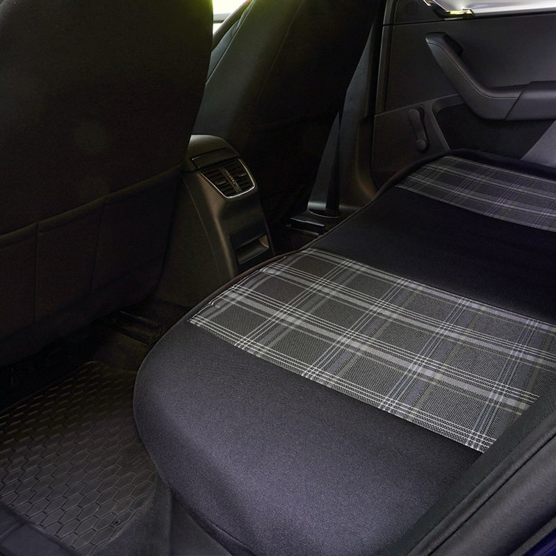Huse scaune auto compatibile SKODA Octavia I 1996-2010 - Sport - Culoare: negru + gri