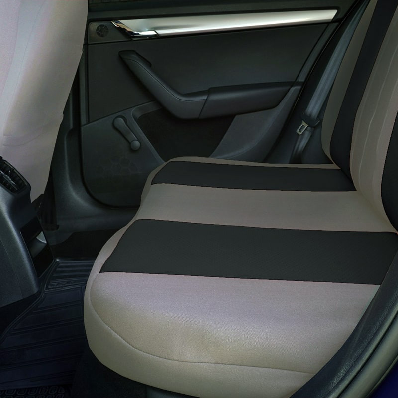 Huse scaune auto MERCEDES Clasa C W203 2000-2007 - Urban - Culoare: negru + gri