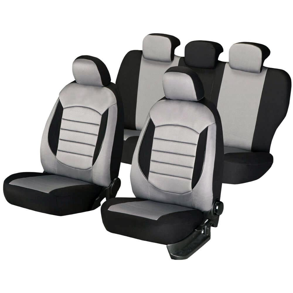 Huse auto AUDI A3 (8L) 1996-2003 - Urban - Culoare: negru + gri