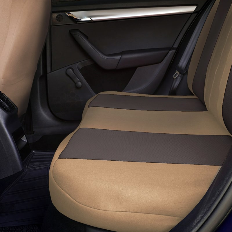 Huse scaune auto AUDI A4 B7 2004-2008 - Urban - Culoare: gri + bej