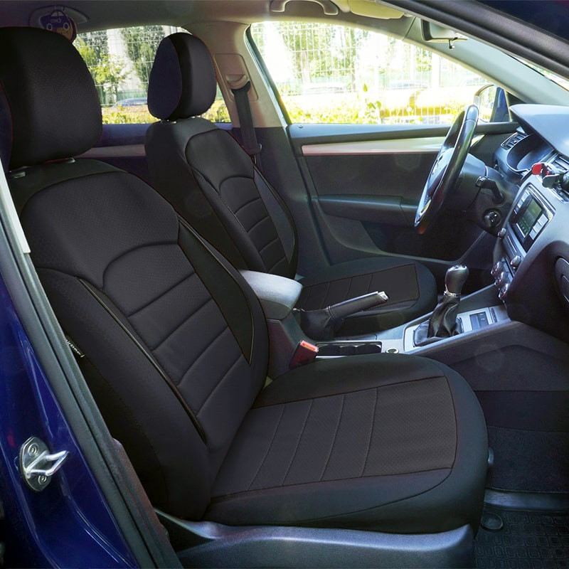 Huse scaune auto compatibile OPEL Astra G 1998-2009 - Urban - Culoare: negru