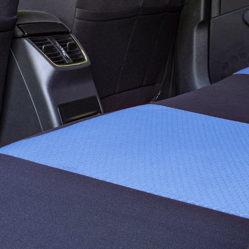 Huse auto PEUGEOT 407 2004-2012 - Urban - Culoare: negru + albastru