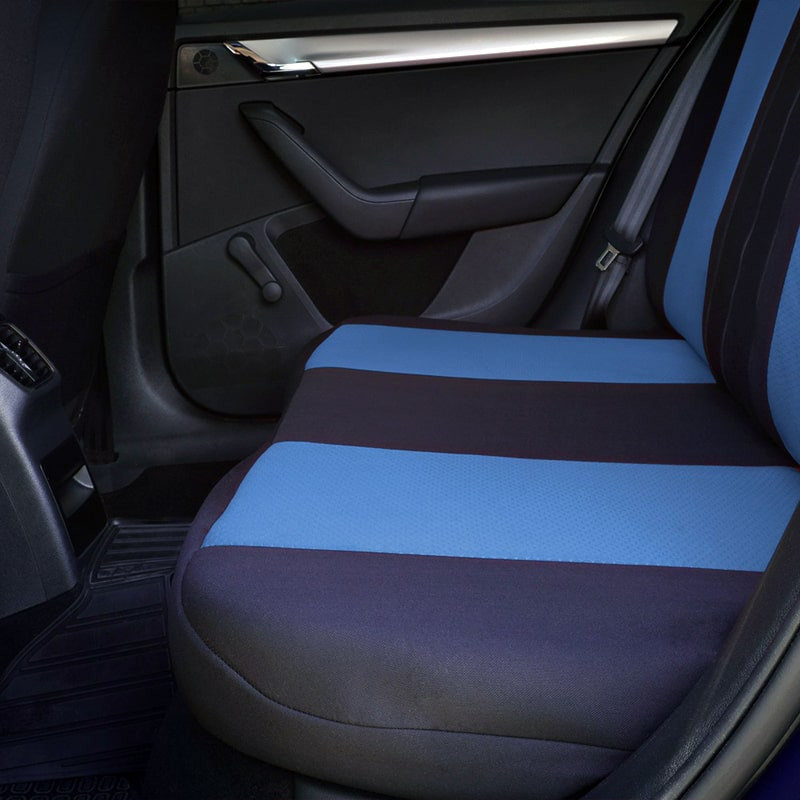 Huse scaune auto SUZUKI Grand Vitara 1998-2005 (5 usi) - Urban - Culoare: negru + albastru