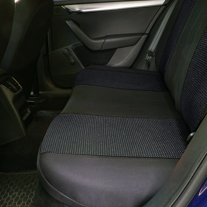 Huse scaune auto AUDI A4 B5 1994-2001 - Racing - Culoare: negru + rosu