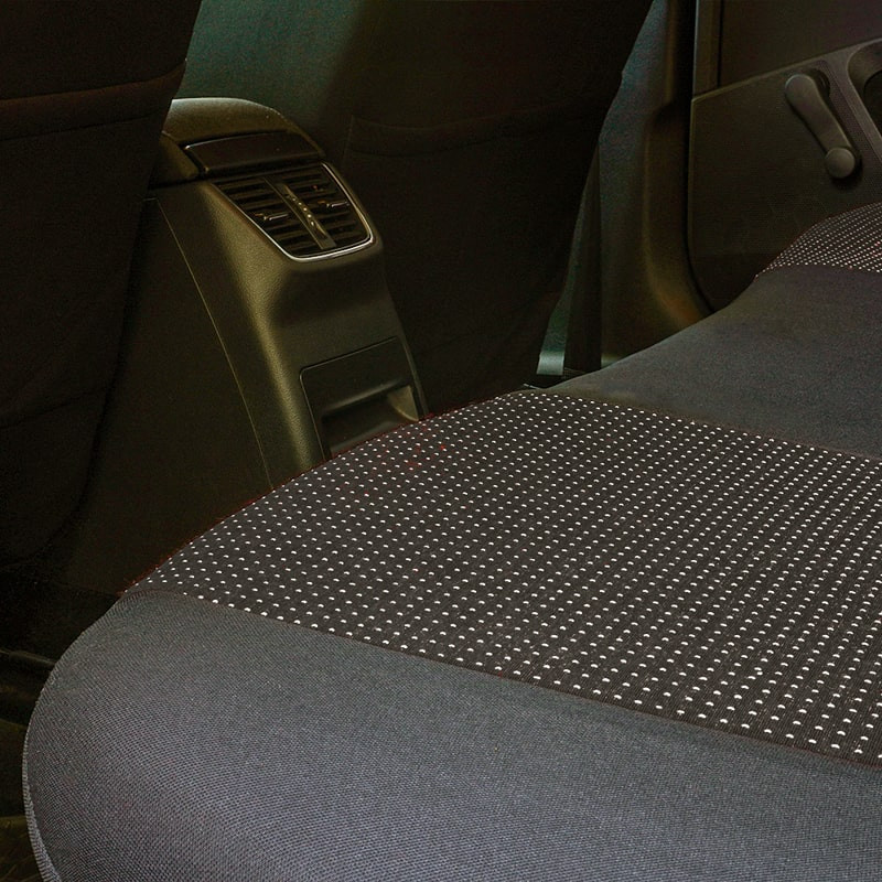 Huse auto VW Passat B5 1997-2005 - Racing - Culoare: negru + rosu