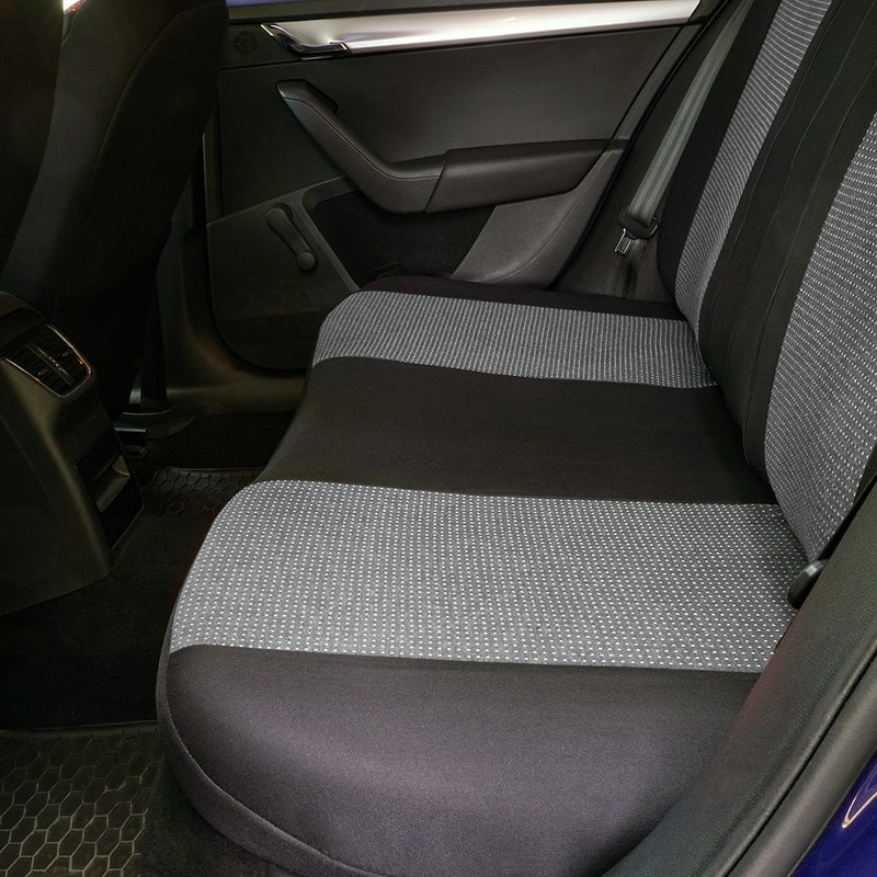 Huse scaune auto AUDI A4 B5 1994-2001 - Racing - Culoare: negru + gri