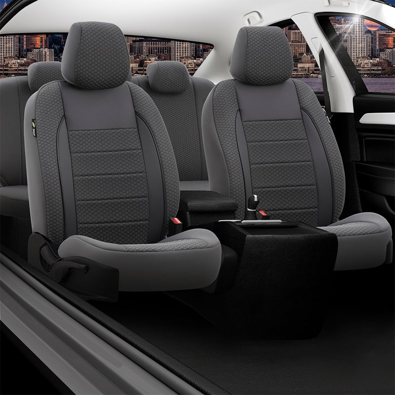 Huse scaune auto compatibile SUZUKI Vitara IV 2015-prezent (5 usi) - Elegance - Culoare: gri
