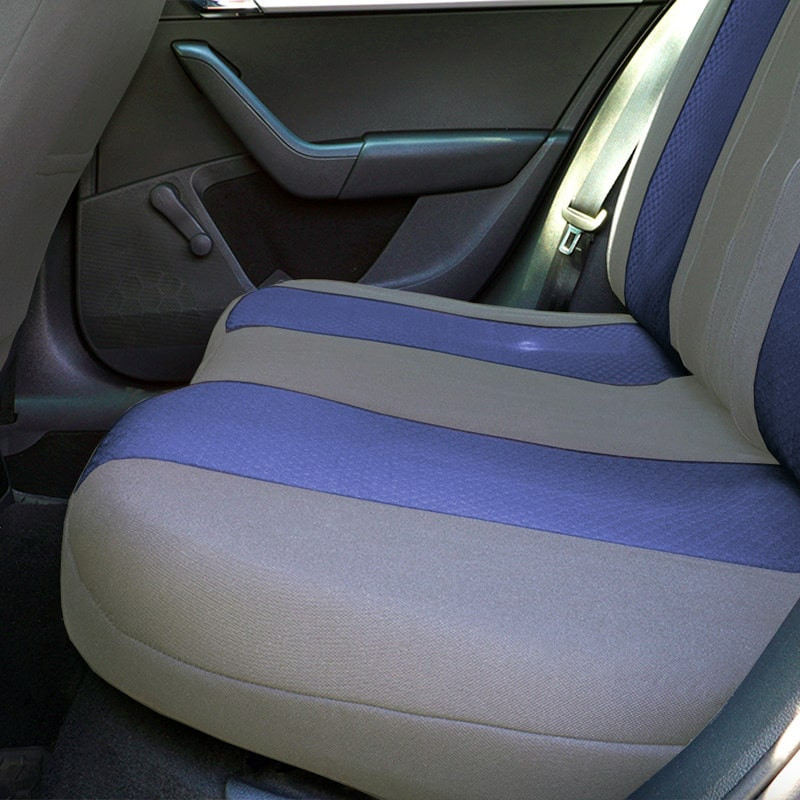 Huse auto OPEL Vectra C 2002-2010 - Dynamic - Culoare: gri + albastru