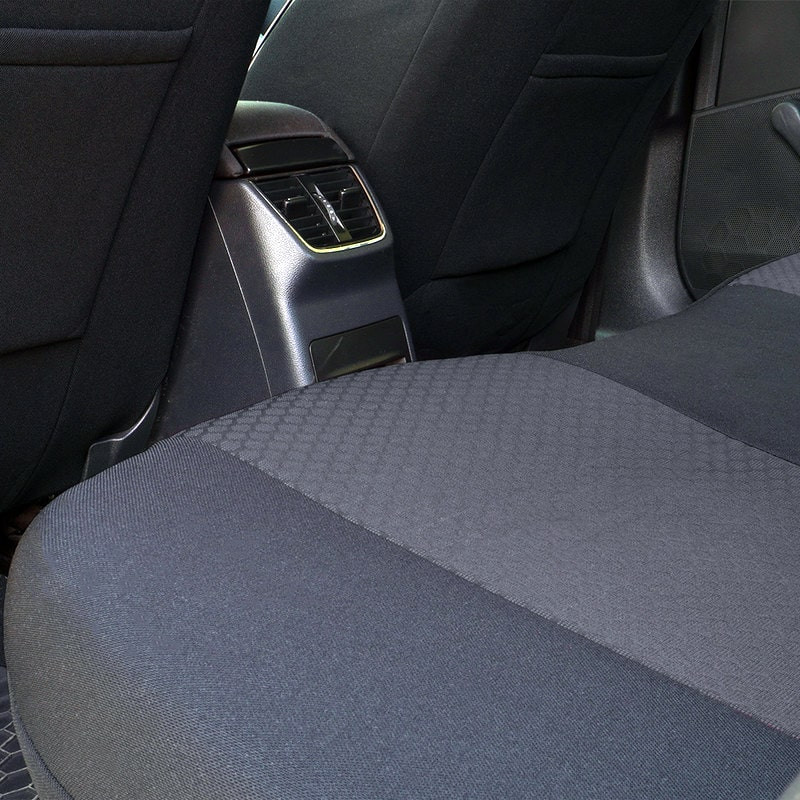 Huse auto AUDI A4 B6 2000-2006 - Dynamic - Culoare: negru + rosu