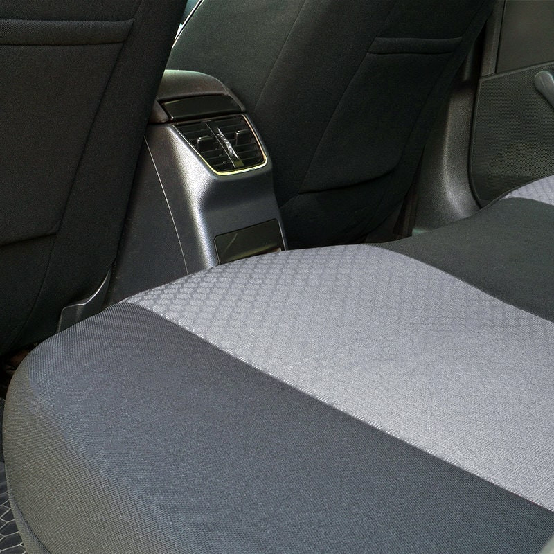 Huse auto AUDI A4 B6 2000-2006 - Dynamic - Culoare: negru + gri