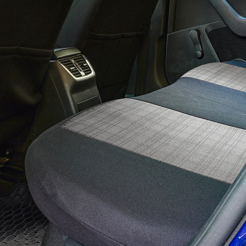 Huse auto SKODA Octavia II 2004-2013 - Luxury - Culoare: negru + gri