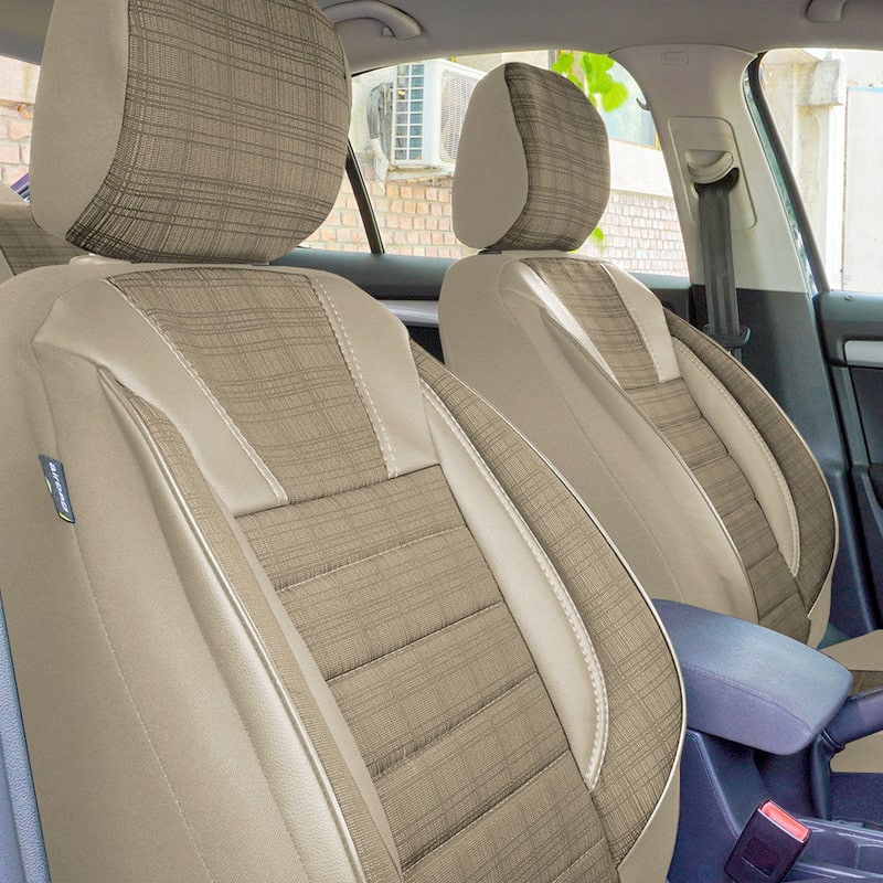 Set huse scaune auto compatibile FORD Focus I 1998-2005 - Luxury - Culoare: bej