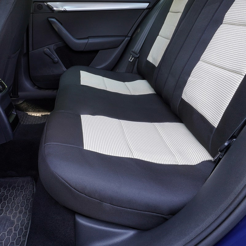 Huse auto AUDI A4 B5 1994-2001 - Premium Lux - (UMB3) Culoare: negru + bej