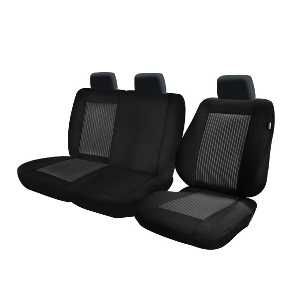 Set huse scaune auto fata (2+1) RENAULT Master III 2010-2023 - autoutilitare - Standard Line - Culoare: negru