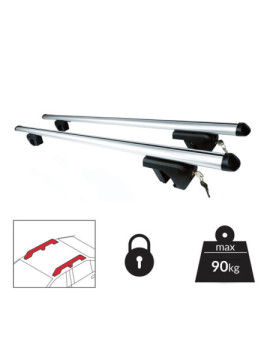 Set bare transversale MAZDA 5 II 2004-2010 - 120 cm - Aluminiu