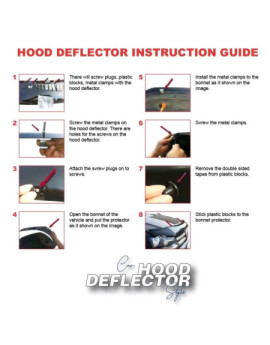 Deflector capota dedicat DACIA Lodgy 2012-2022 - ABS Acrilic