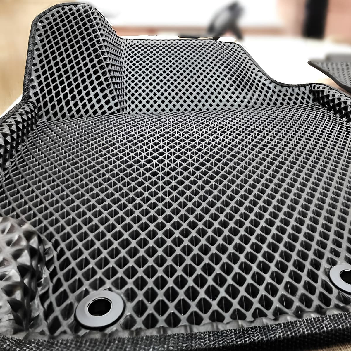 Covorase 3D AUDI A4 B8 2008-2016 - 5 bucati - SEINTEX (Rhombus)