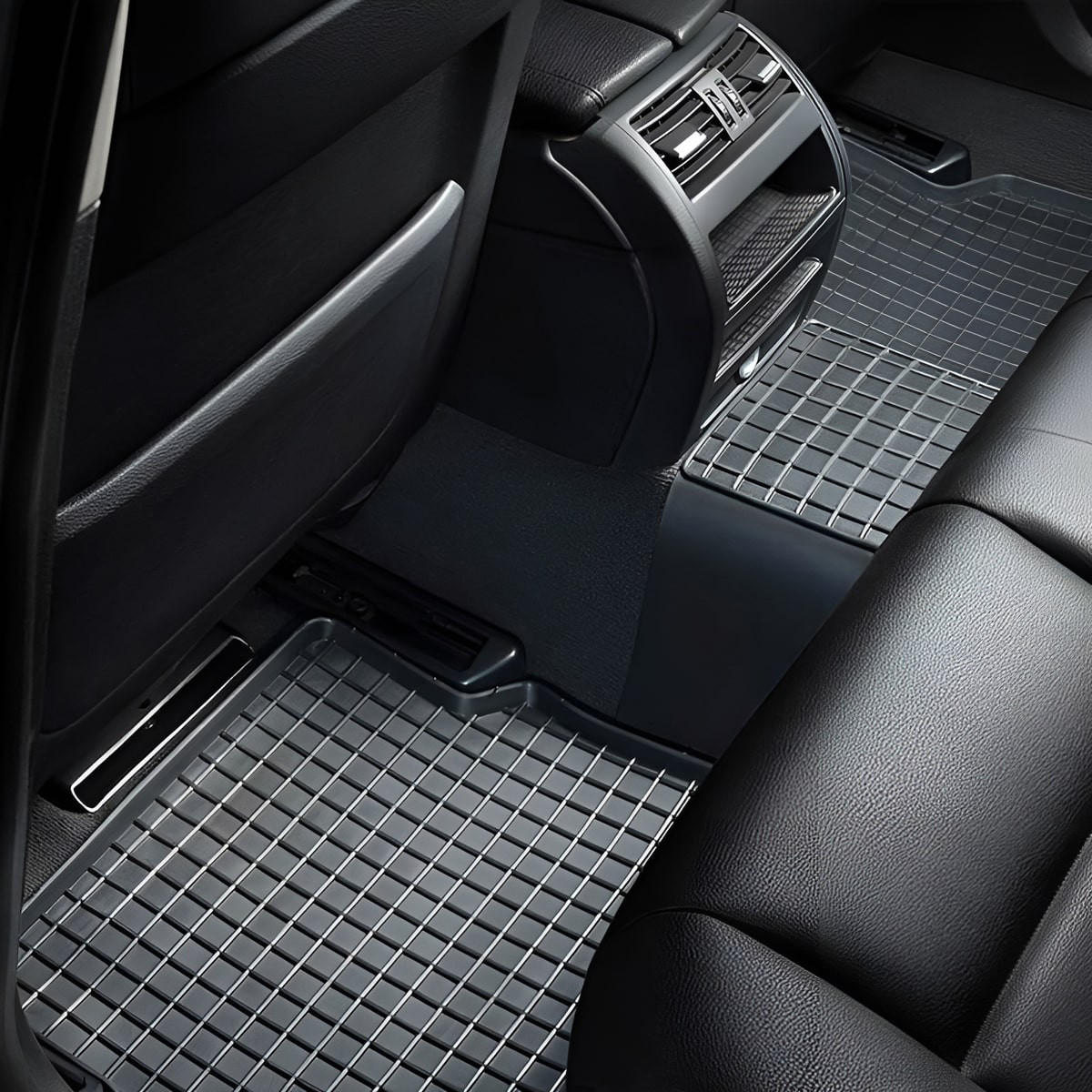 Covorase auto cauciuc BMW Seria 3 E90/E91 2004-2011 - tip tavita - SEINTEX (Grid)