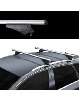 Set bare portbagaj cu cheie DACIA Sandero Stepway II 2012-2020 - Aluminiu