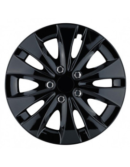Set  capace roti STORM - culoare negru - 14 inch